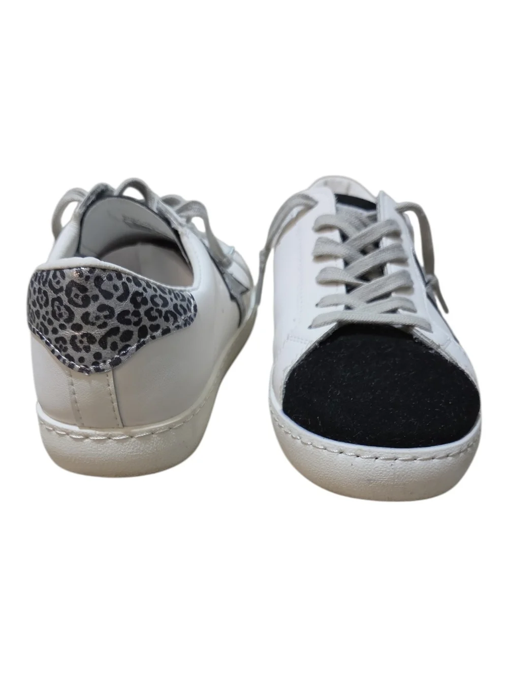 Vintage Havana Bianca White Sneakers Size 9 - Picture 2 of 10